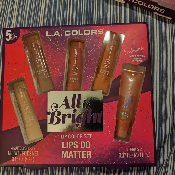 NEW!! L.A. Colors Lip Bundle (3 Sets) - Picture 3 of 6